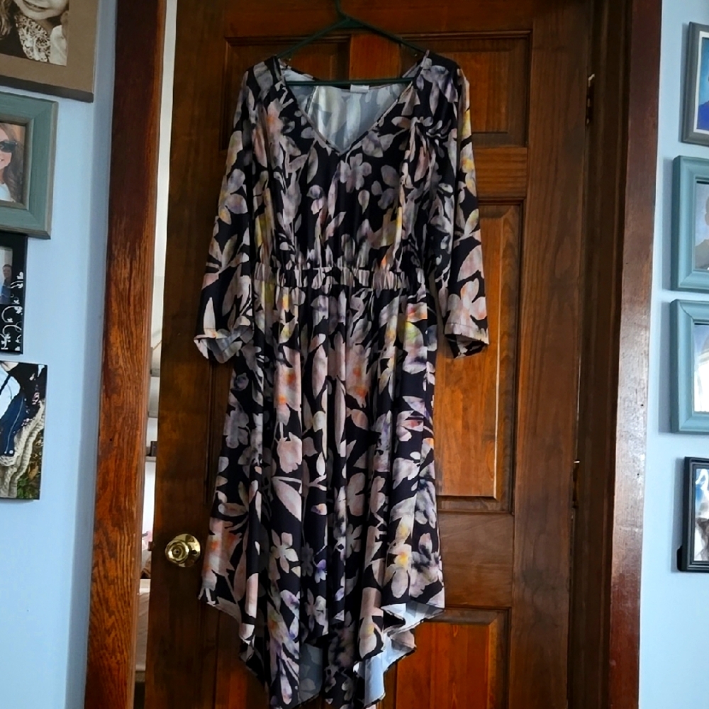 Floral Print Women's Dress